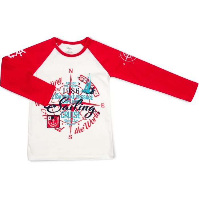 Піжама дитяча BiyoKids з довгим рукавом (5529-110B-blue) зображення 2