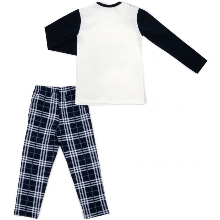 Піжама дитяча BiyoKids з довгим рукавом (5529-98B-blue) зображення 4