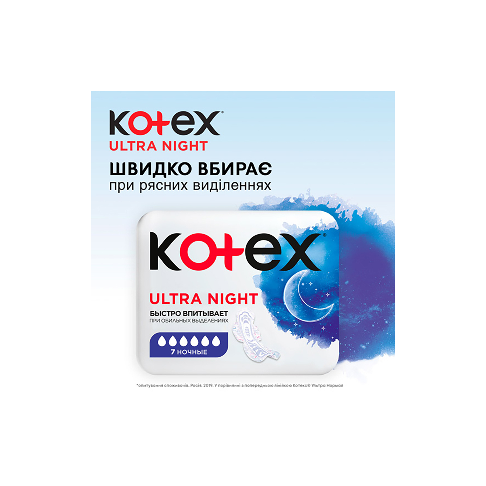 Гігієнічні прокладки Kotex Ultra Night 14 шт. (5029053545226) зображення 3