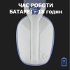 Навушники Logitech G435 Lightspeed Wireless Gaming Headset White (981-001074) зображення 6