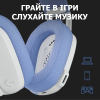 Навушники Logitech G435 Lightspeed Wireless Gaming Headset White (981-001074) зображення 8