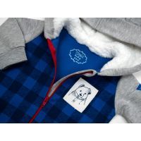 Человечек детский Tongs в клеточку (2701-68B-blue) изображение 3
