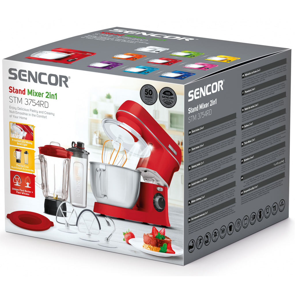 Кухонный комбайн Sencor STM 3754RD-EUE3 изображение 12