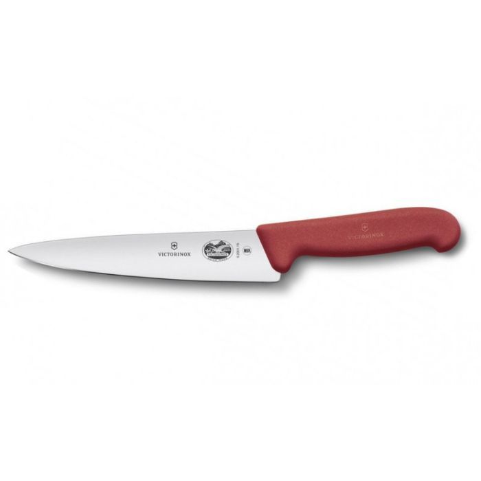 Кухонный нож Victorinox Fibrox Kitchen 15 см Red (5.2001.15)