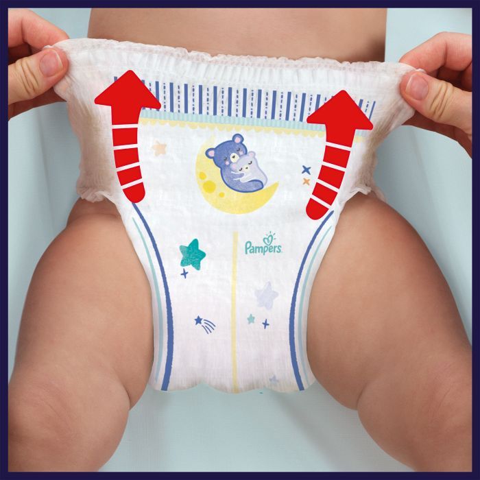 Подгузники трусики ночные Night Pants Размер 6 (15+ Pampers (8006540234761) изображение 5
