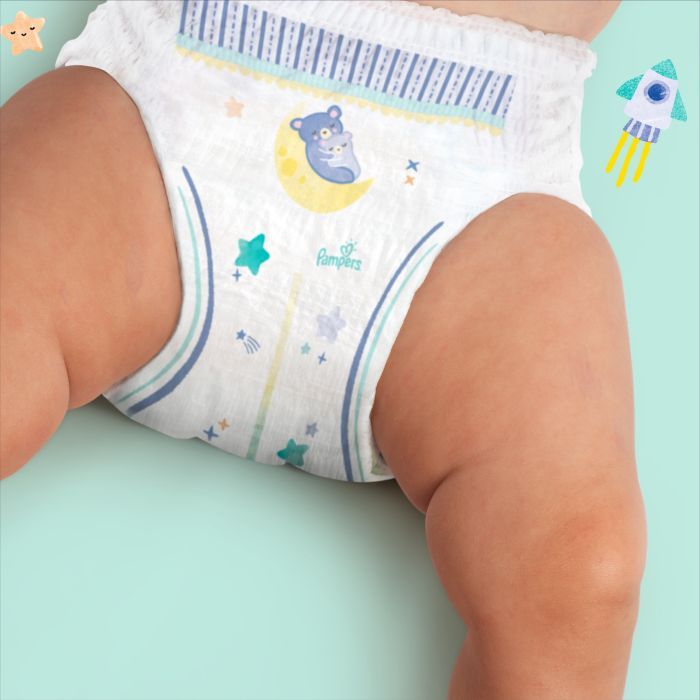 Подгузники трусики ночные Night Pants Размер 6 (15+ Pampers (8006540234761) изображение 7