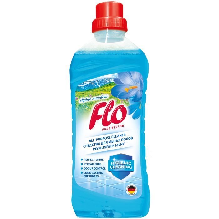 Средство для мытья пола Flo Alpine Meadow Альпийский луг 1 л (5900948239652)