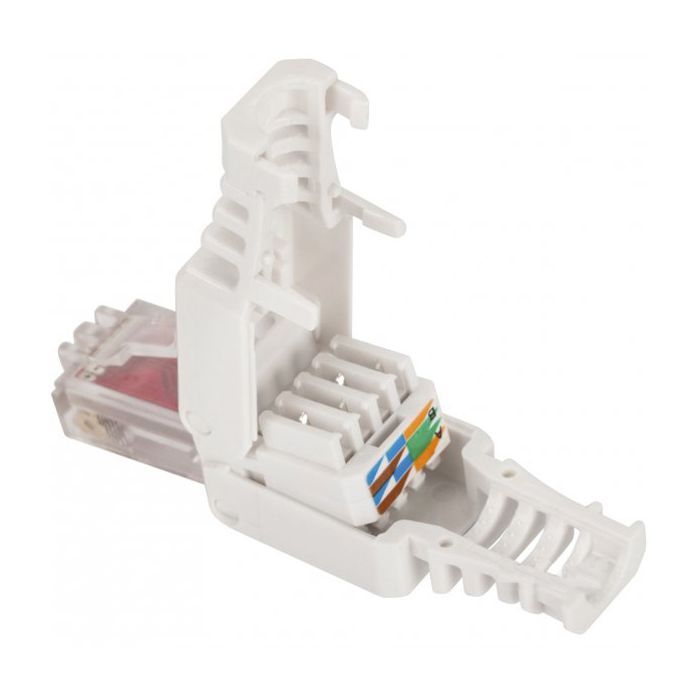 Коннектор RJ45 cat.6 UTP 8P8C, безинструментальный, 1шт Kingda (KD-PGU8054-C6) изображение 2