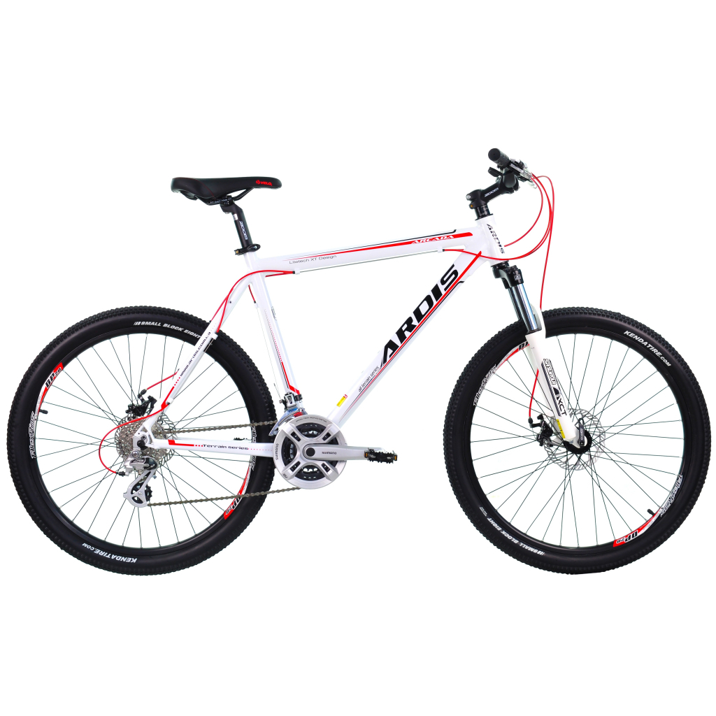 Велосипед Ardis Arcada 26" рама-21" Al White/Red (0123)