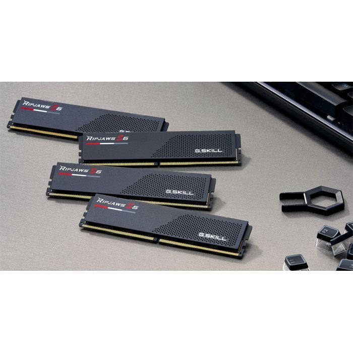 Модуль памяти для компьютера DDR5 48GB (2x24GB) 5600 MHz Ripjaws S5 Black G.Skill (F5-5600J4040D24GX2-RS5K) изображение 5