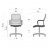 Офисное кресло Аклас Бруно mesh СН TILT Черное (20987) изображение 4