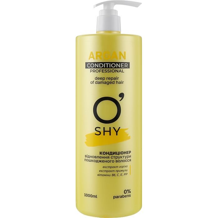 Кондиціонер для волосся O'Shy Argan Відновлення структури пошкодженого волосся 400 мл (4820263233870)