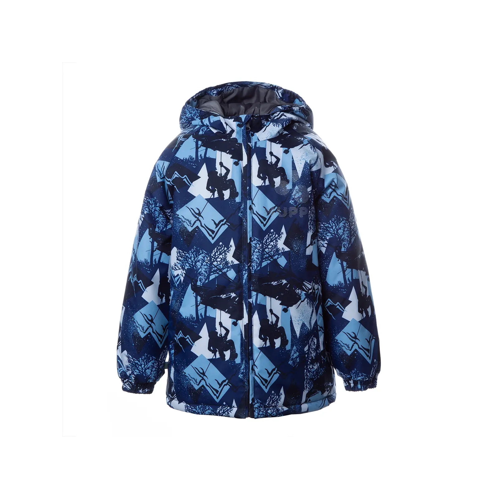 Куртка Huppa CLASSY -117710030 тёмно-синий с принтом 92 (4741468942773)