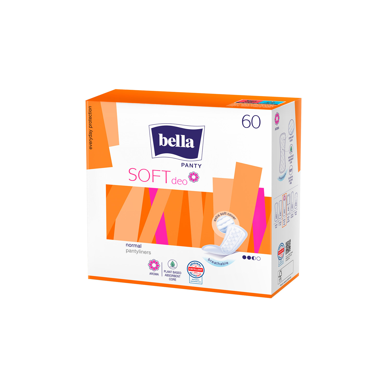 Ежедневные прокладки Bella Panty Soft 60 шт. (5900516312008/5900516312015/5900516310882)