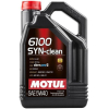 Моторное масло MOTUL 6100 Syn-clean SAE 5W40 4 л (854250)
