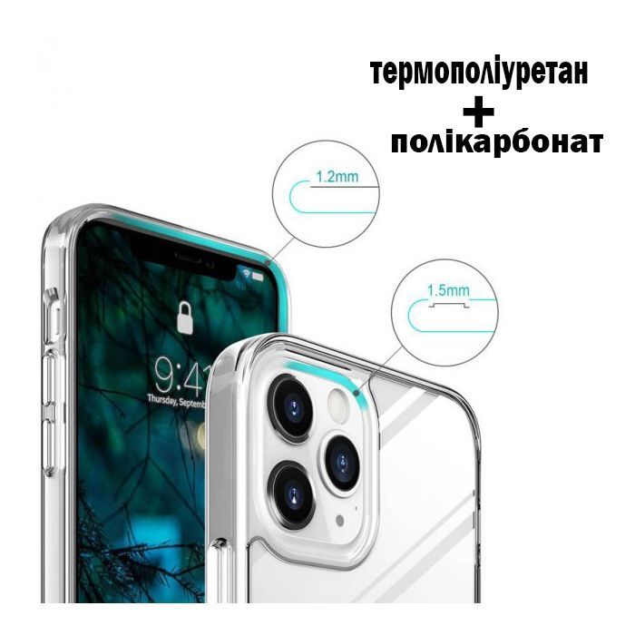Чехол для мобильного телефона BeCover Space Case Apple iPhone 13 Pro Transparancy (707796) изображение 3