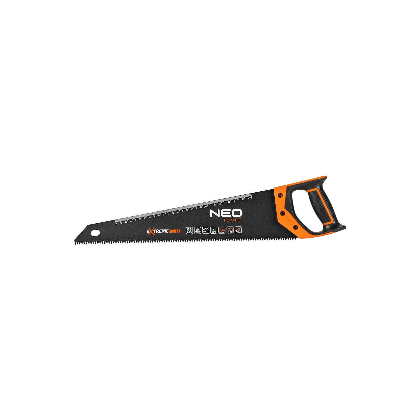 Ножівка Neo Tools по дереву, Extreme, 450 мм, 7TPI, PTFE (41-116)