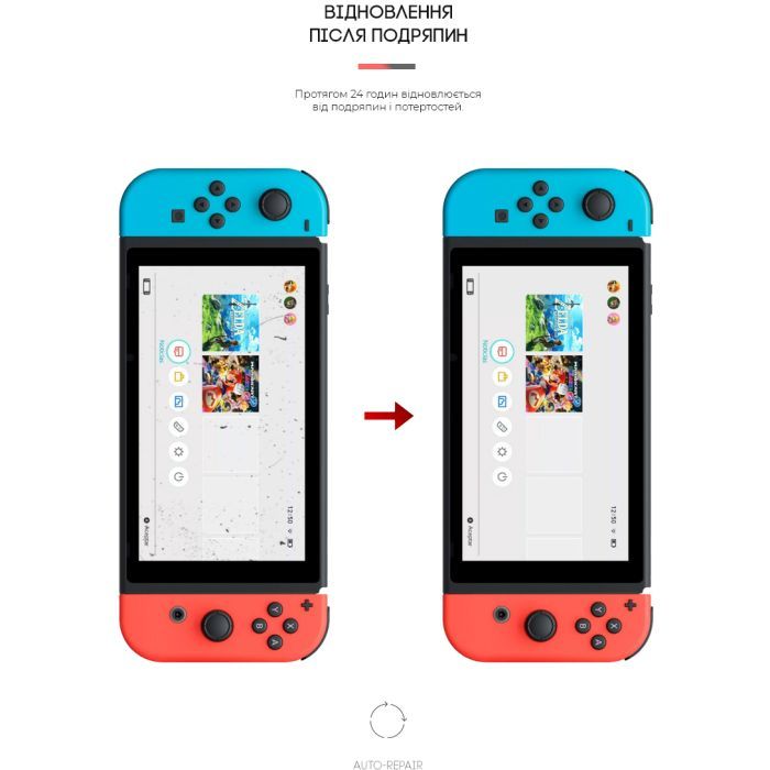 Пленка защитная Armorstandart Anti-blue Nintendo Switch (ARM60975) изображение 3