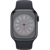 Смарт-годинник Apple Watch Series 8 GPS 41mm Midnight Aluminium Case with Midnight Sport Band - Regular (MNP53UL/A) зображення 2