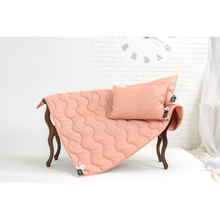 Одеяло MirSon Хлопковое всесезонное №1734 Eco Light Coral 155x215 см (2200003709988) изображение 3