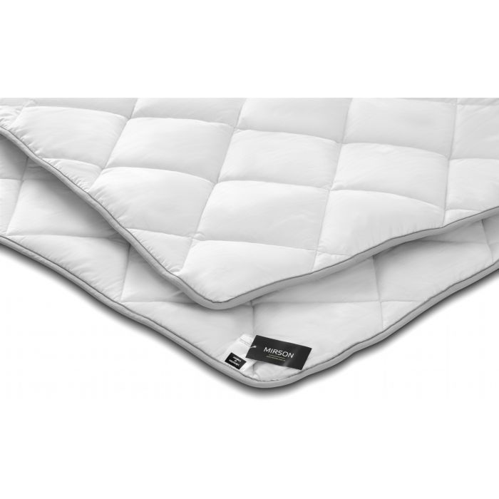 Ковдра MirSon бавовняна №1413 Bianco Зимова 140x205 см (2200001536982) зображення 3