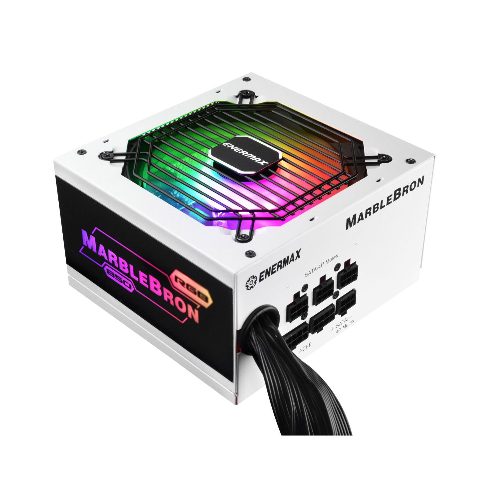 Блок питания Enermax 850W MARBLEBRON 82+ (EMB850EWT-W-RGB) изображение 4