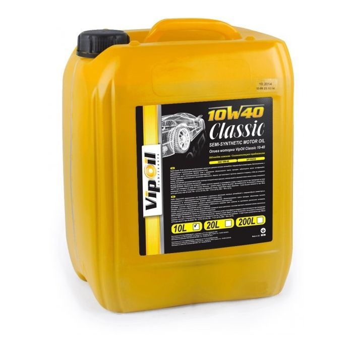 Моторна олива VIPOIL VipOil Classic 10W-40 SG/CD, 10л (0162835)