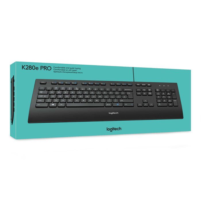 Клавиатура Logitech K280e for Business USB UA Black (920-005217) изображение 6