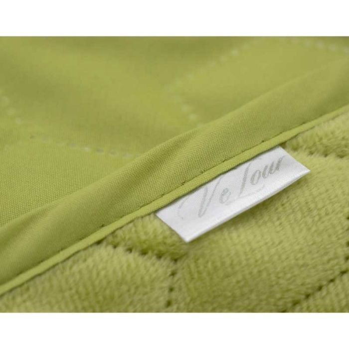 Покривало Руно двостороннє VeLour Зелене 180х220 см (340.55_Green banana) зображення 6