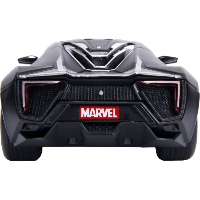 Машина Jada металлическая "Марвел. Мстители" Гиперспорт с фигуркой Черной пантеры 1:24 (253225004) изображение 2