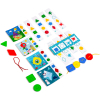 Розвиваюча іграшка Vladi Toys Гра з ґудзиками Fisher Price Шнуруємо-комбінуємо (укр) (VT2905-24) зображення 2
