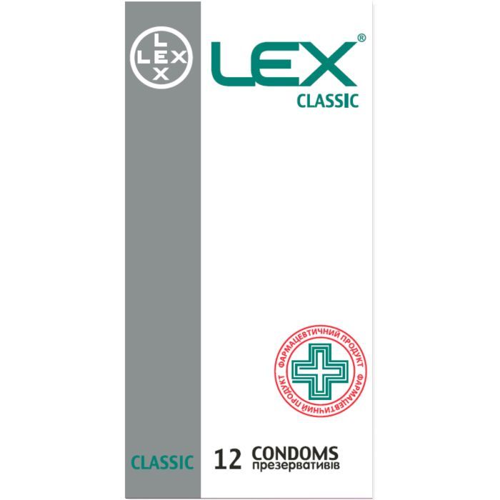 Презервативы Lex Condoms Classic 12 шт. (4820144771897)
