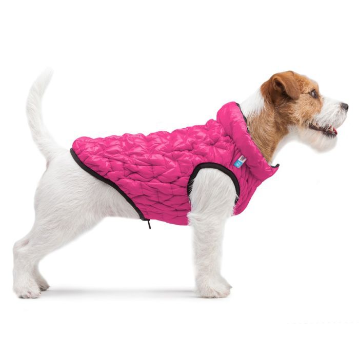 Курточка для тварин Collar AiryVest UNI двостороння M 43 рожево-чорна (2542) зображення 7