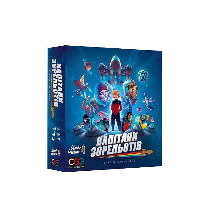 Настольная игра Lords of Boards Капитаны Звездолетов (Starship Captains) (LOB2210UA)