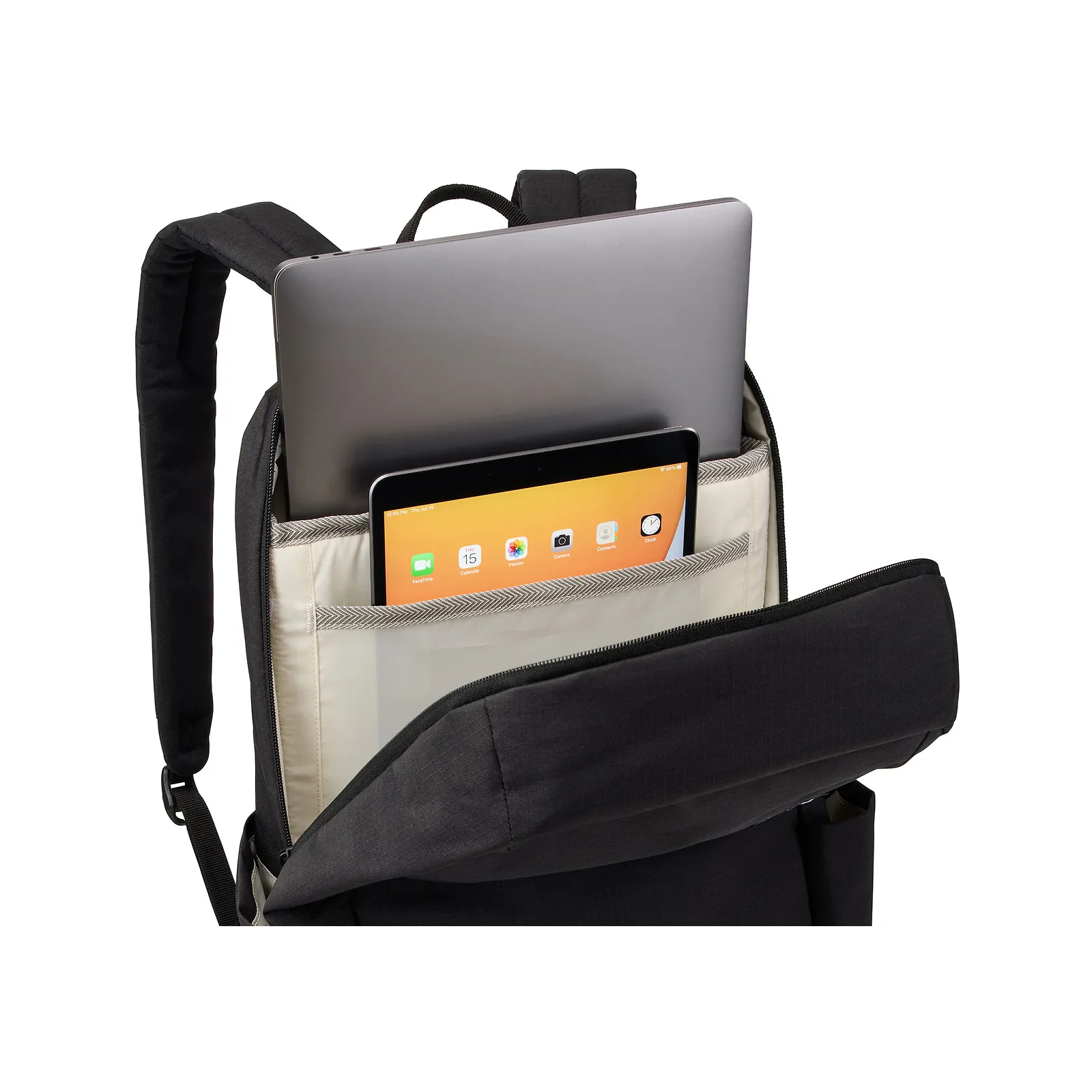 Рюкзак для ноутбука Thule 15.6" Lithos 20L TLBP216 Pelican Gray/Faded Khaki (3205096) изображение 4
