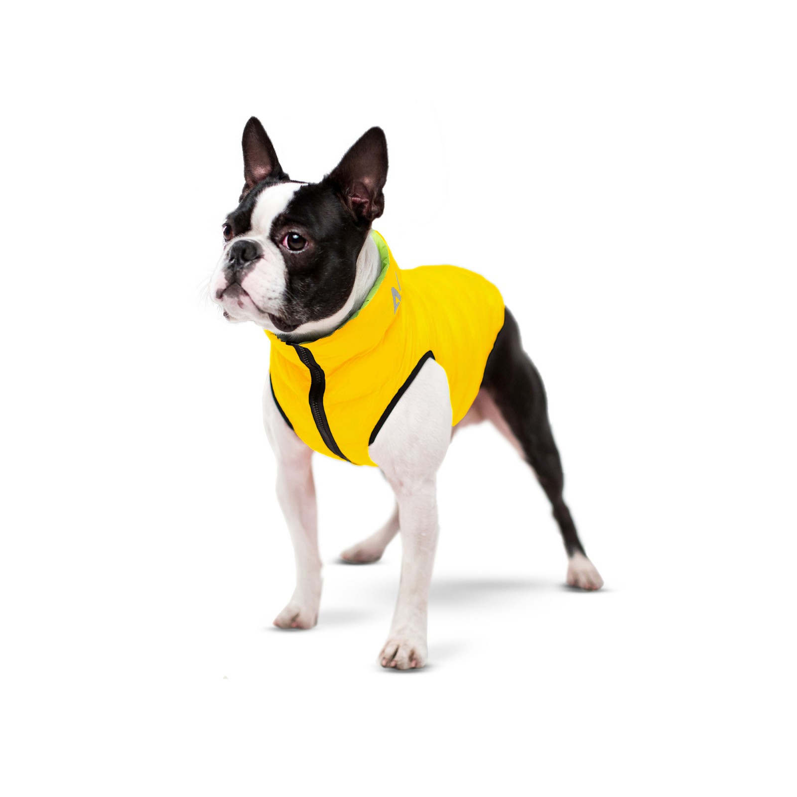 Курточка для животных Airy Vest двусторонняя M 47 желто-салатовая (1882) изображение 2