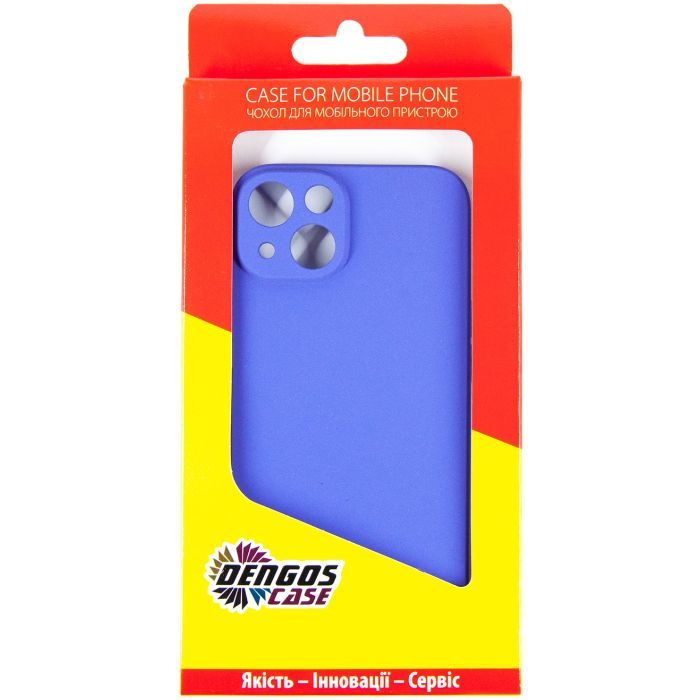 Чехол для мобильного телефона Dengos Carbon iPhone 14 purple (DG-TPU-CRBN-157) изображение 4