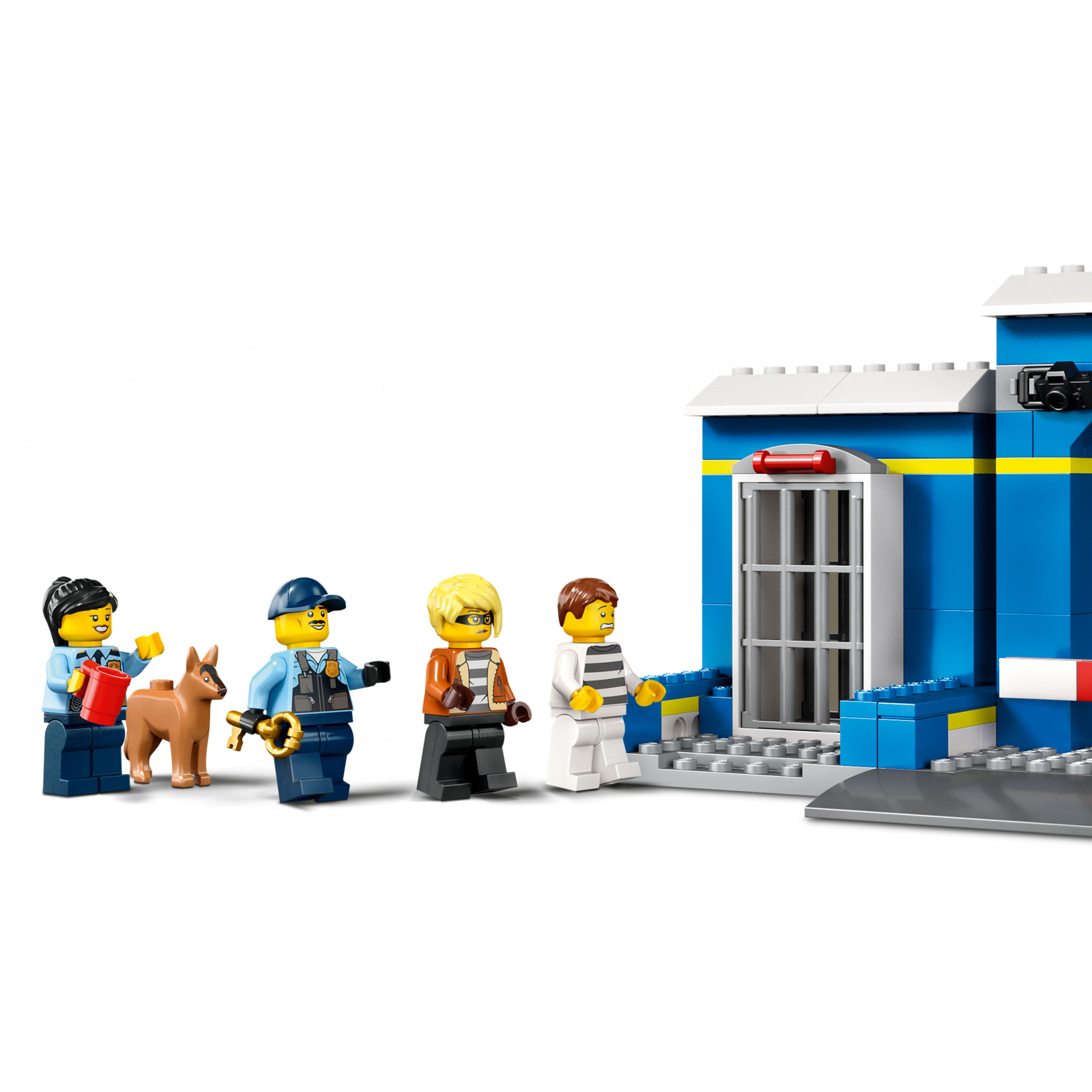 Конструктор LEGO City Преследование на полицейском участке 172 деталей (60370) изображение 6