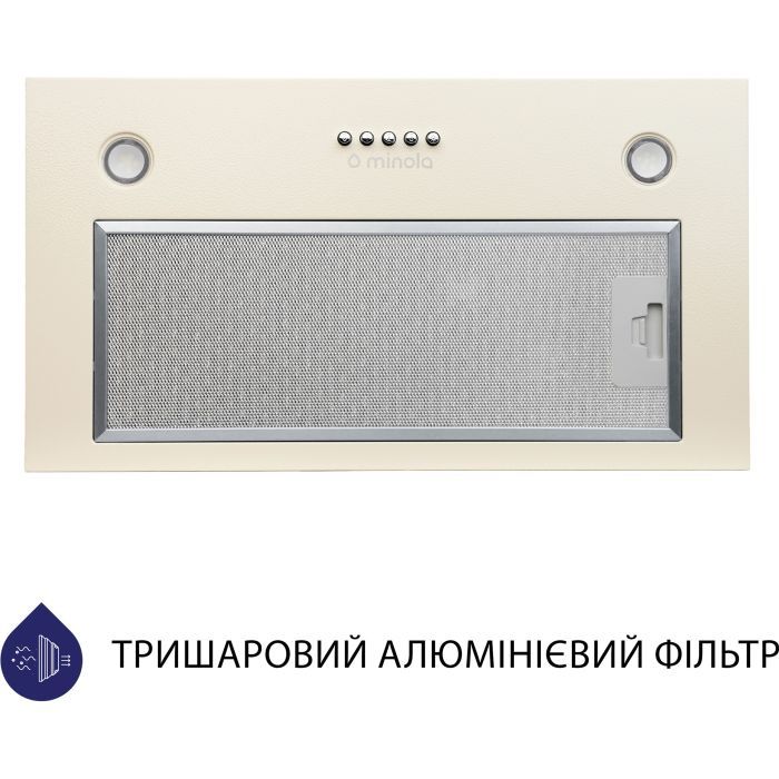 Витяжка кухонна Minola HBI 5827 IV 1200 LED зображення 2