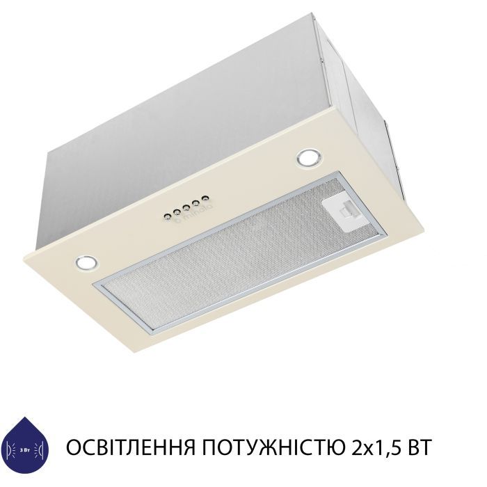 Витяжка кухонна Minola HBI 5827 IV 1200 LED зображення 5