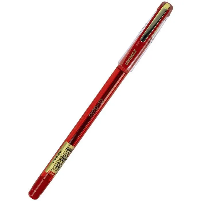 Ручка шариковая Unimax G-Gold, красная (UX-139-06) изображение 2