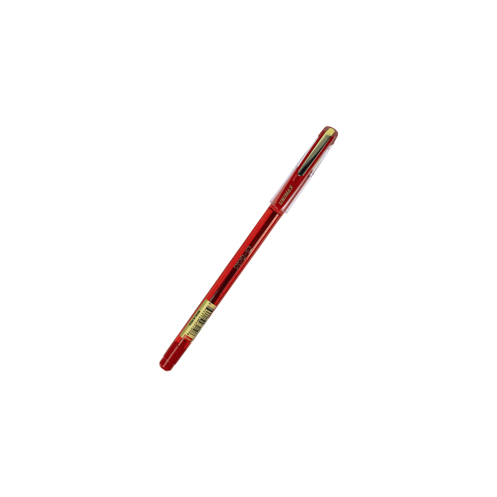 Ручка кулькова Unimax G-Gold, червона (UX-139-06) зображення 2