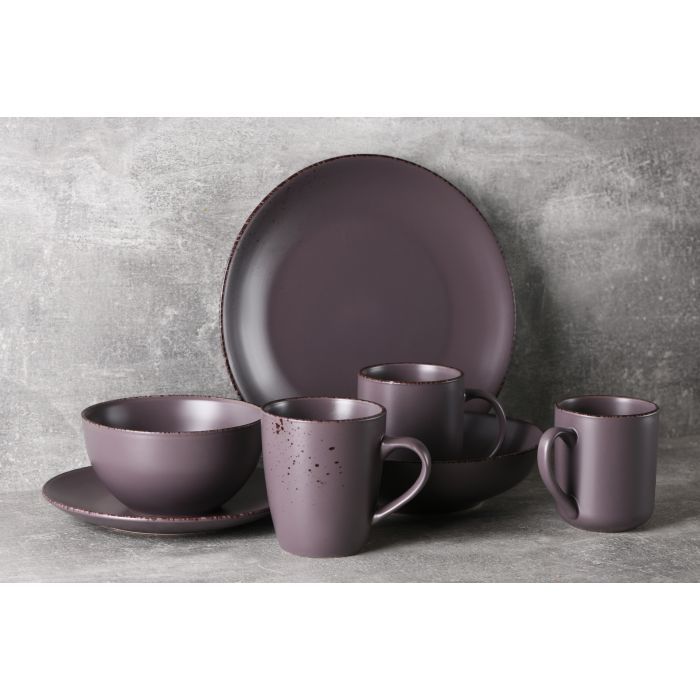 Тарілка Ardesto Lucca Dessert 19 см Grey Brown (AR2919GMC) зображення 2