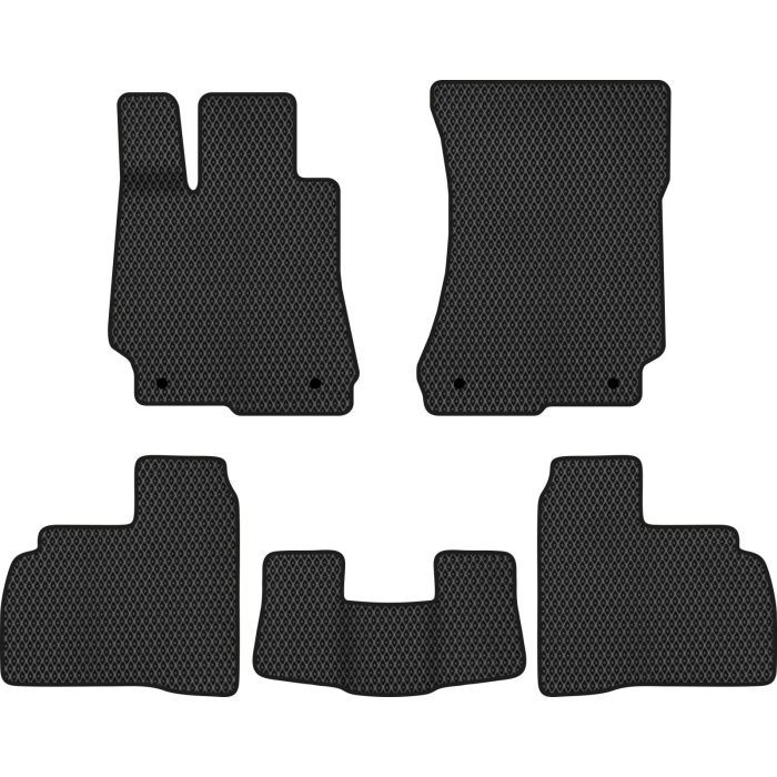 Коврик в салон EVAtech Mercedes-Benz S-Class (W221) 2005-2012 5 поко (MB21918C5MS4RBB)