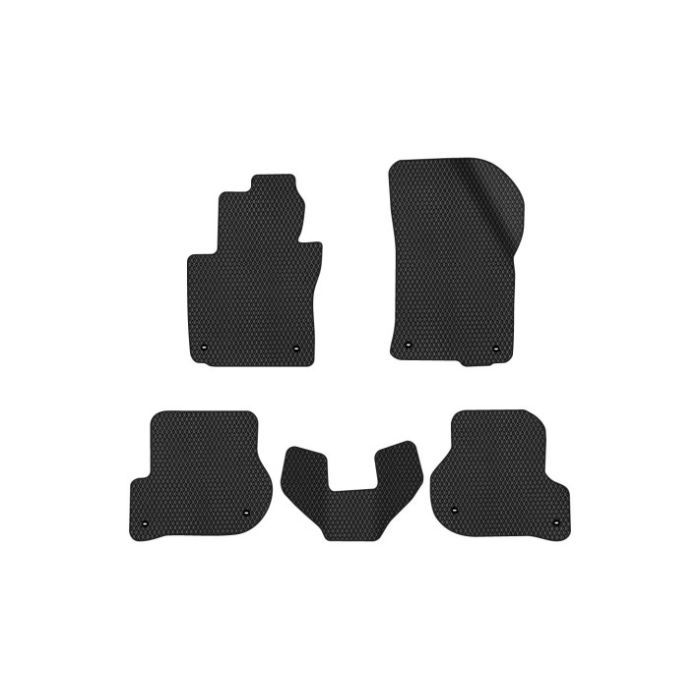 Коврик в салон EVAtech Skoda Octavia A5 (MT, 8 clips) 2004-2013 2 пок (SK12158CB5TL8RBB)