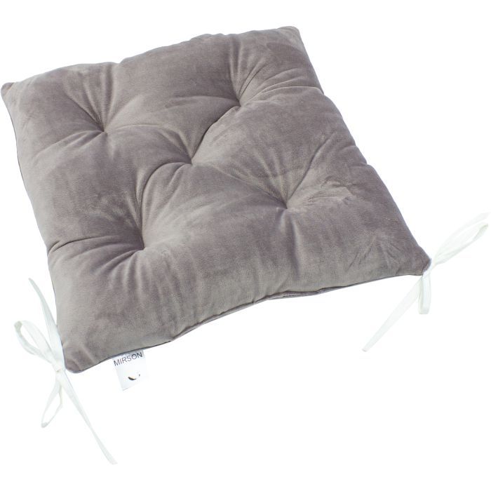 Подушка на стул MirSon 28-0005 Ashen Velvet 40х40 см (2200006185895)
