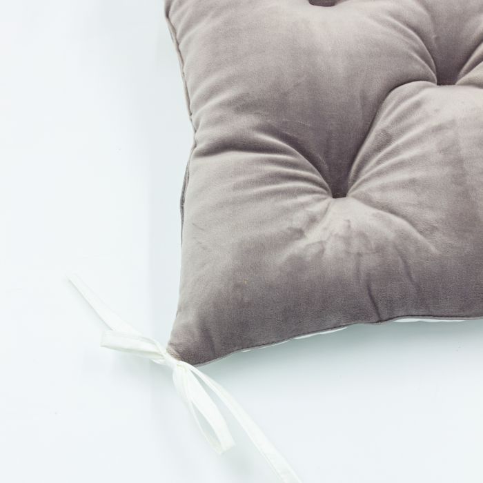 Подушка на стул MirSon 28-0005 Ashen Velvet 40х40 см (2200006185895) изображение 3