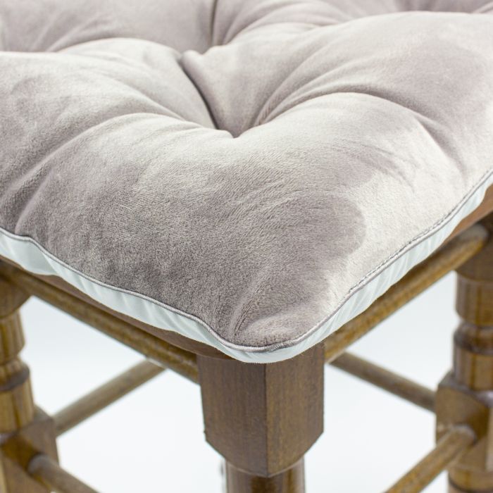 Подушка на стул MirSon 28-0005 Ashen Velvet 40х40 см (2200006185895) изображение 4