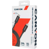 Дата кабель USB-C to USB-C 1.0m UC-44 5A 240W(ERP) E-MARK, black Canyon (CNS-USBC44B) зображення 2