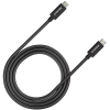 Дата кабель USB-C to USB-C 1.0m UC-44 5A 240W(ERP) E-MARK, black Canyon (CNS-USBC44B)